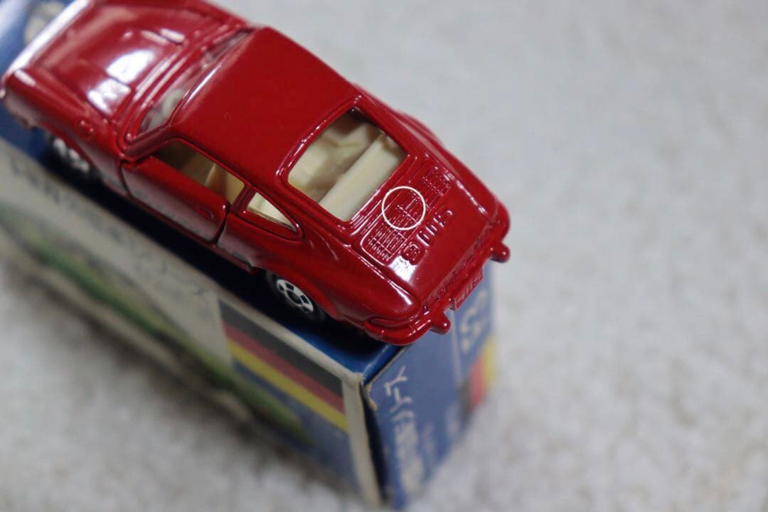 ポルシェ　911S 日本製　トミカ　F3 1976 外国車シリーズ　青箱