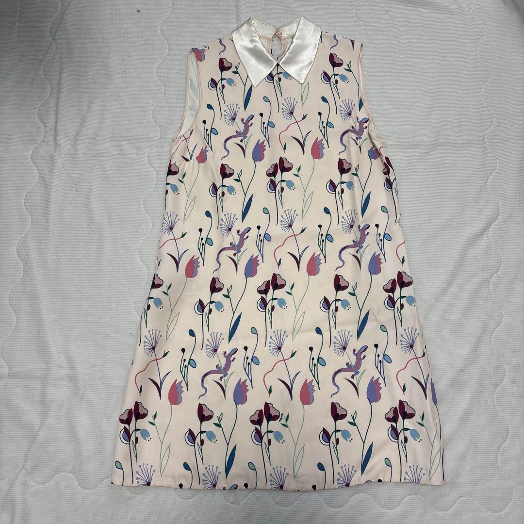 【限定値下げ中】miumiu ひざ丈ワン