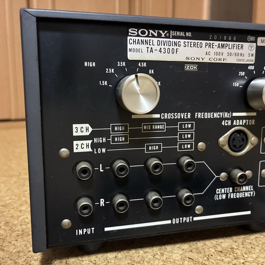 SONY TA-4300F チャンネルディバイダー ソニー