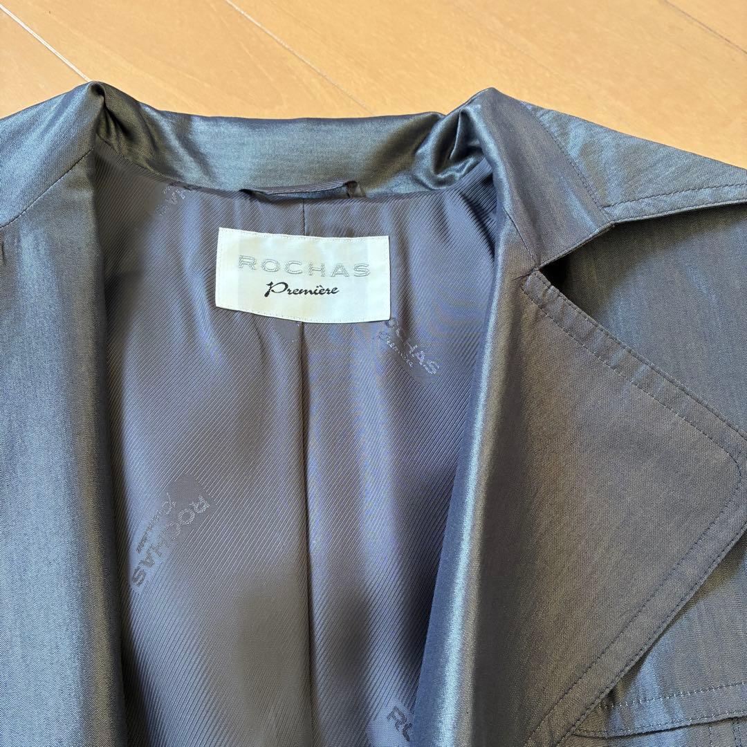 Lumière ROCHAS Premiere ロングコート 黒