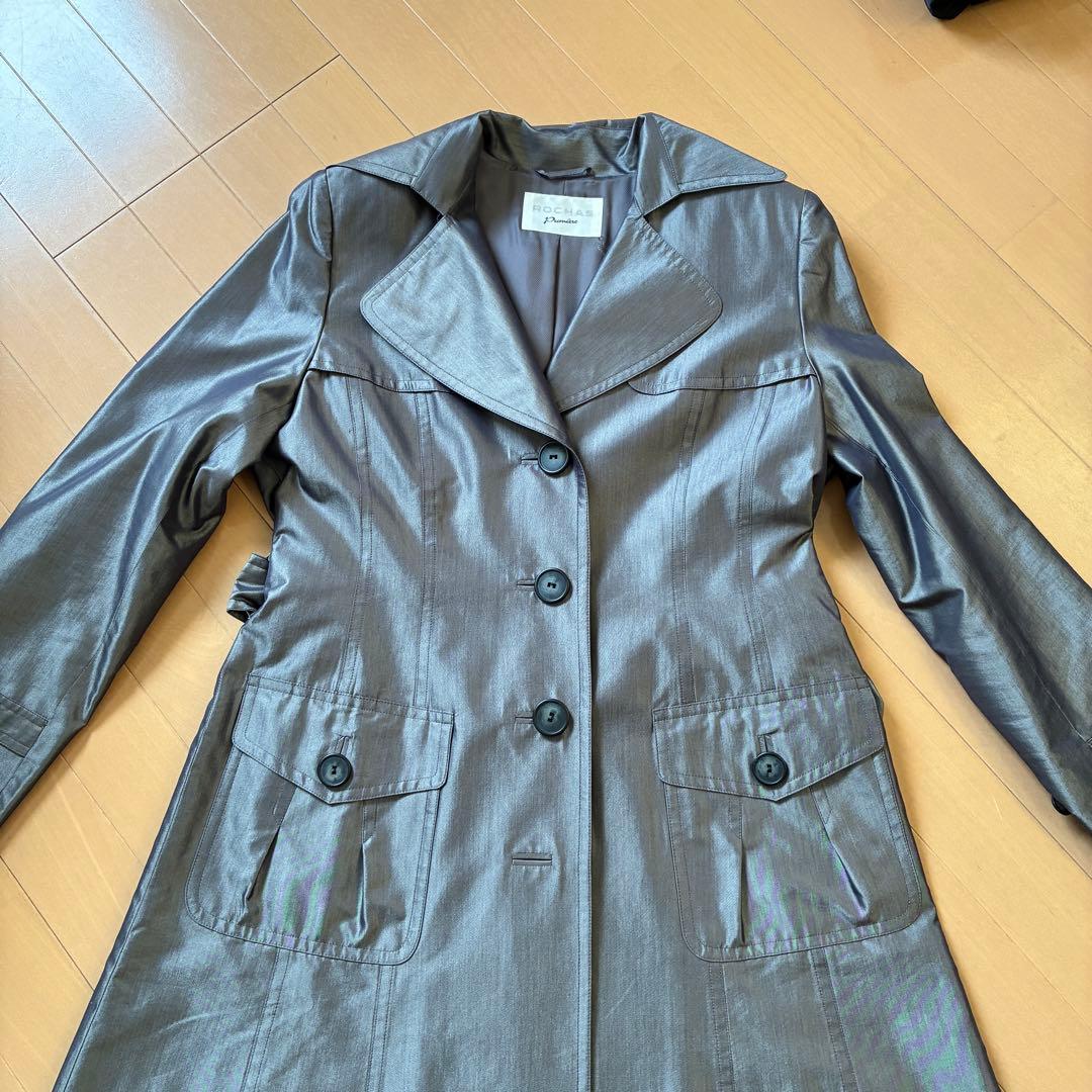Lumière ROCHAS Premiere ロングコート 黒