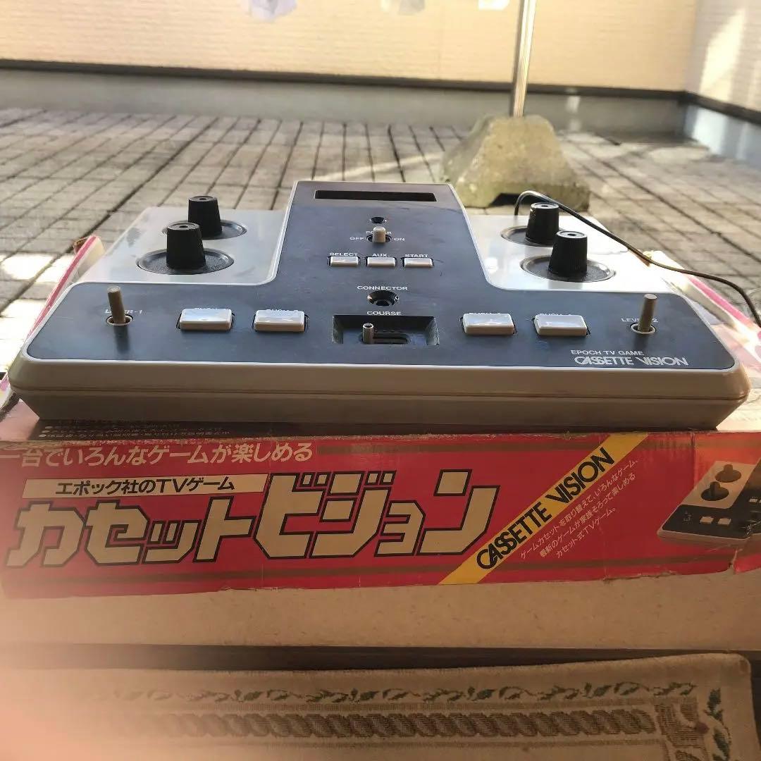 【レア！】エポック社 カセットビジョン 本体 箱付き