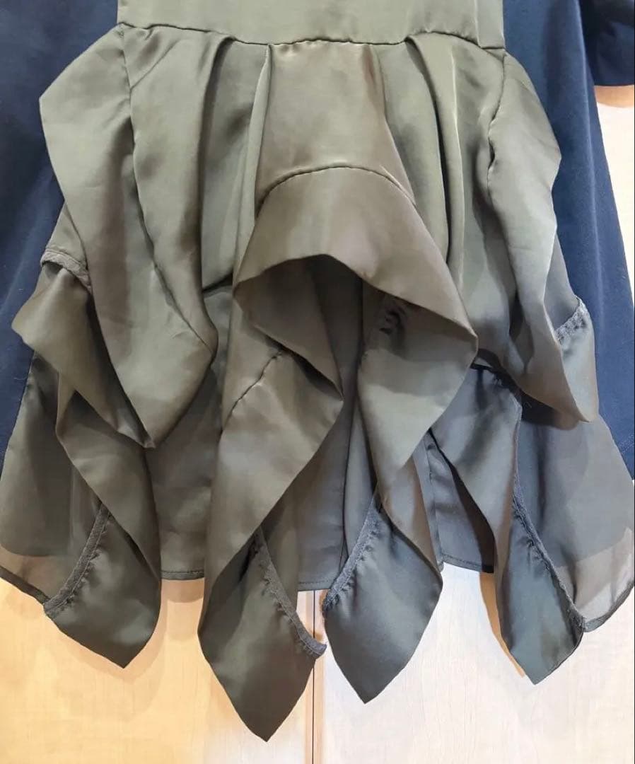 2025年《未使用に近い美品》★sacai サカイ★フリル カットソー Tシャツ