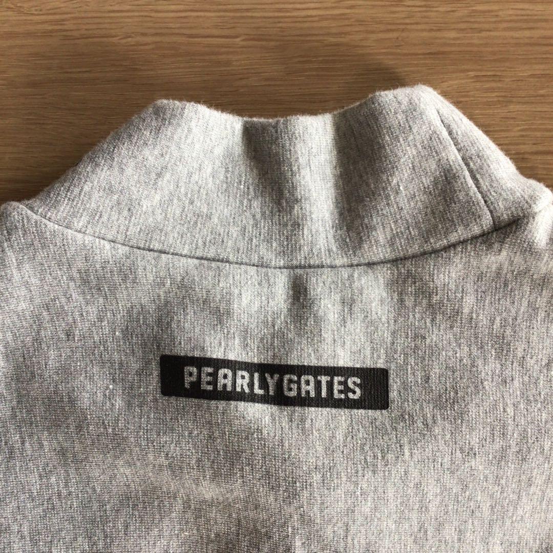 PEARLY GATES 裏起毛モックネックシャツ