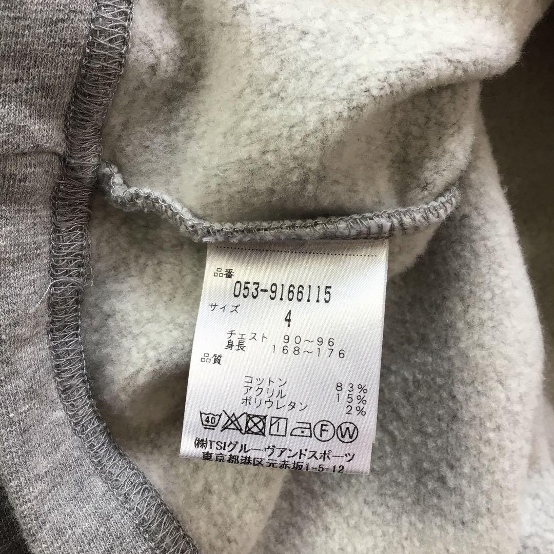 PEARLY GATES 裏起毛モックネックシャツ