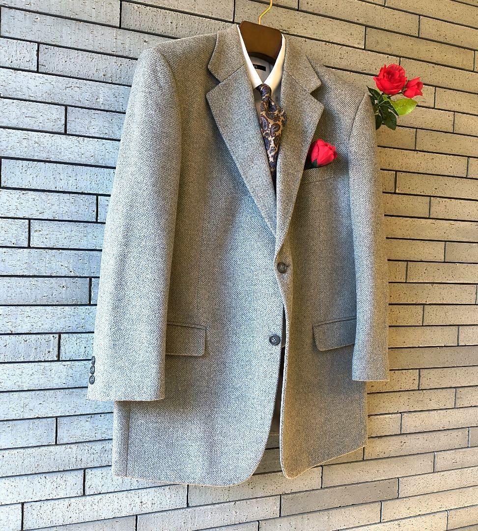 ♠セプテンバー【ビッグサイズ】✨美品　カシミヤ100%　テーラードジャケッ