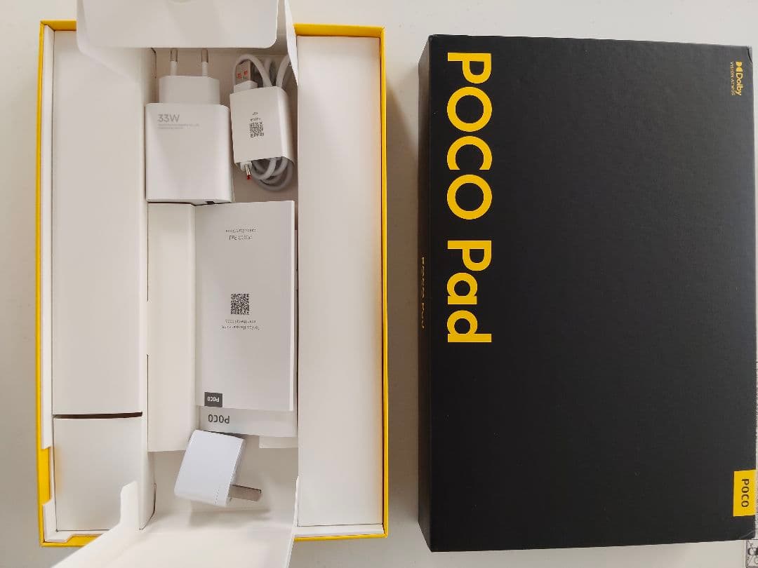 POCO Pad 8GB/256GB カバー付 グローバル版 ブルー