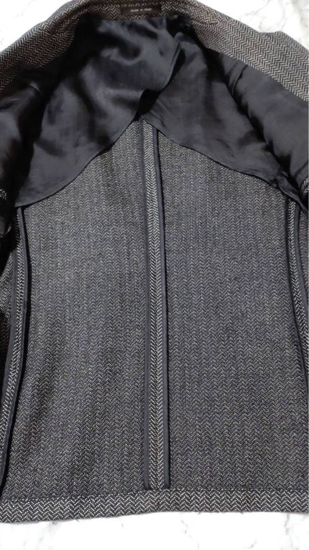 【希少】EMPORIO ARMANI エンポリオアルマーニ　ヘリンボーン　スーツ