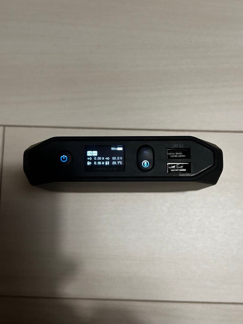 【即日発送】omnicharge PCも充電できる2ポート充電器　定価4.8万円