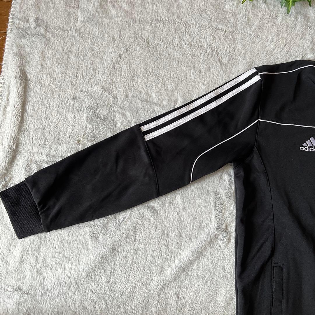 【新品・未使用】【adidas】ジャージ上下セット★メンズM★黒★