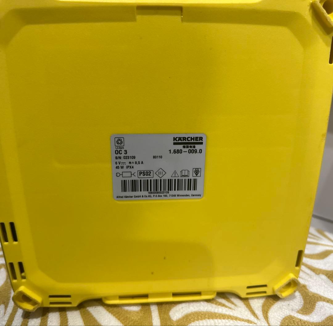 値下げ KÄRCHER 高圧洗浄機 OC 3 ケルヒャー バケツ コードレス