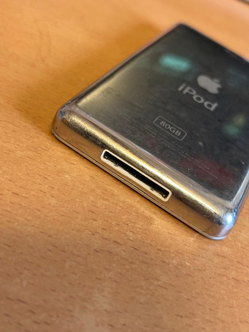 【ジャンク品】iPod classic 80GB シルバー　A1238