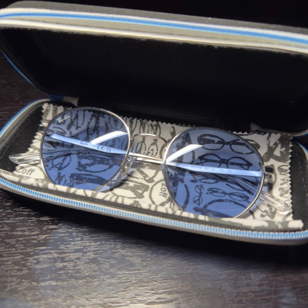 【公式サイト完売商品】Ray-Ban 0RB3681 Blue サングラス