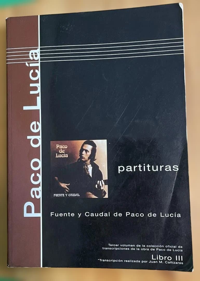 パコ・デ・ルシア楽譜＋タブラチュア 5冊セット