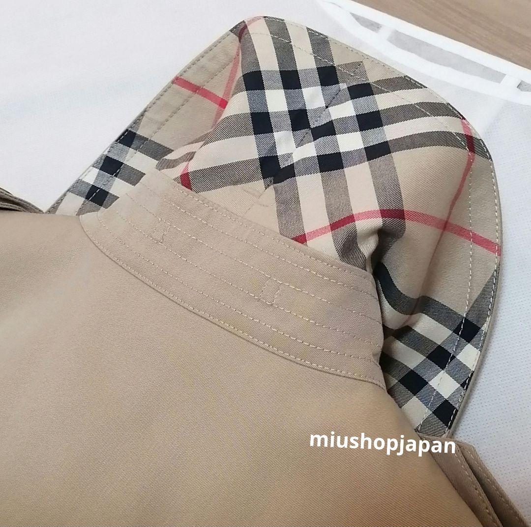 本物上質●40サイズ バーバリー トレンチコート BURBERRY　ハニー