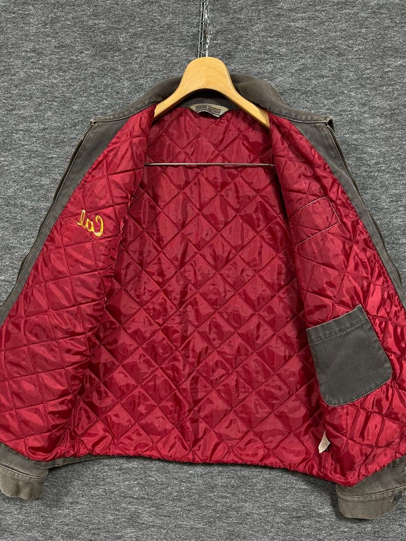 良好 スタンダードカリフォルニア ロゴ刺繍 ワークジャケット TALON M