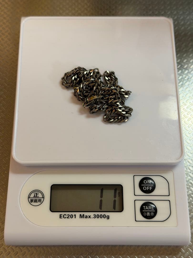 喜平ネックレス6面W 日本製 50cm チタンネックレス