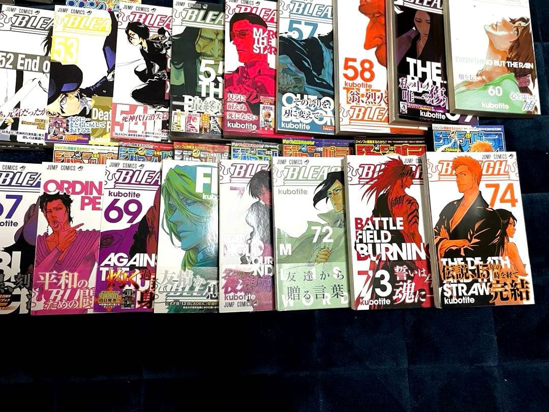 ブリーチ　全巻セット （全74巻）　初版帯付き