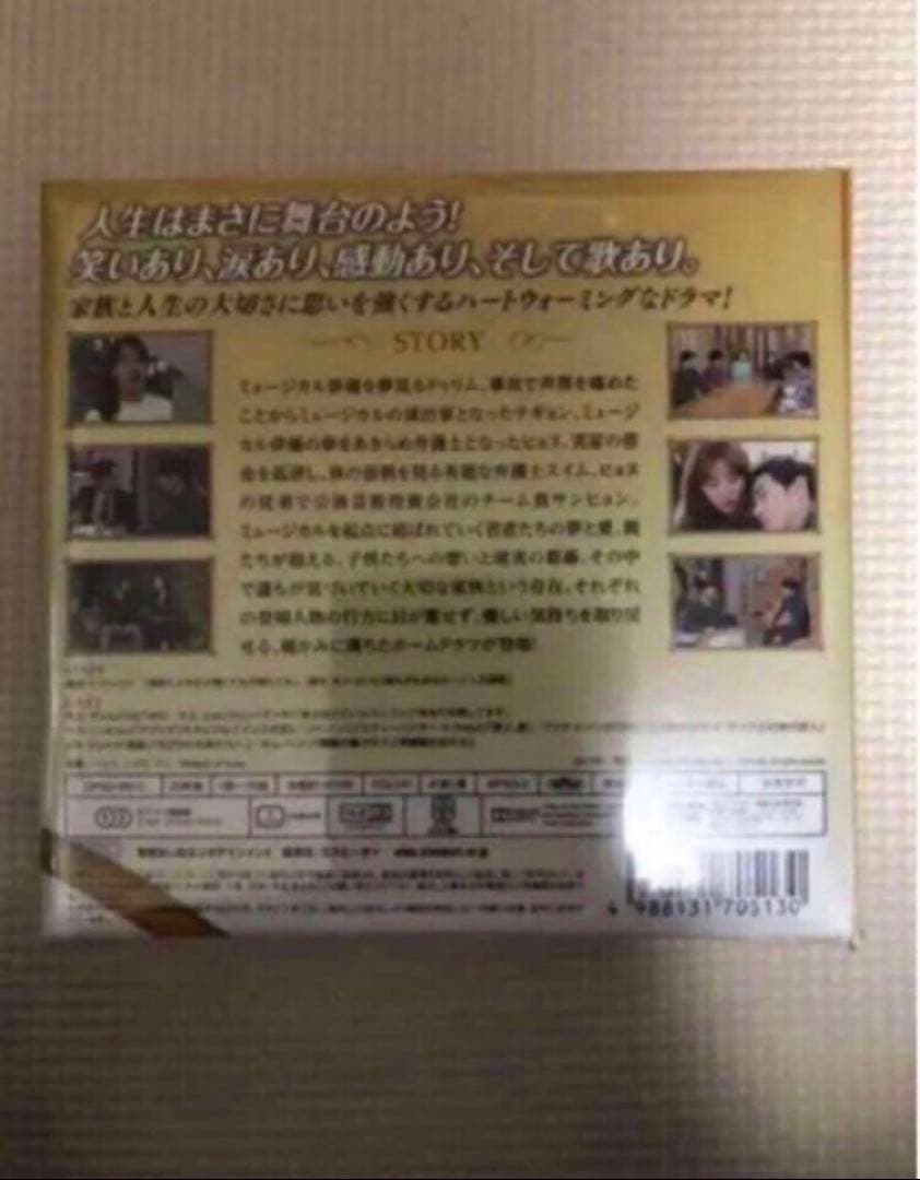 韓国ドラマ DVD セル品 愛は歌に乗って DVD-BOX1、2 国内正規品