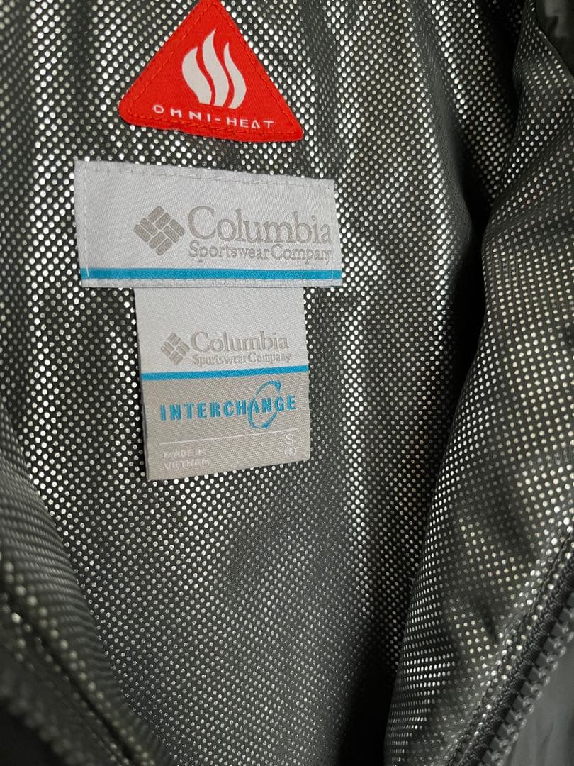 Columbia 子ども用スキーウェア グレー・イエロー S 130