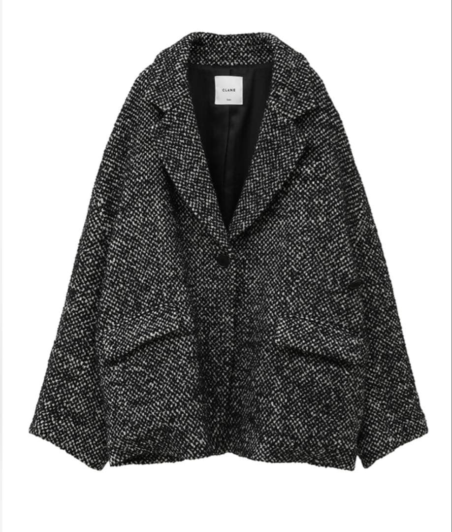 SuzuHirose×CLANE MIX COLOR OVER COAT クラネ
