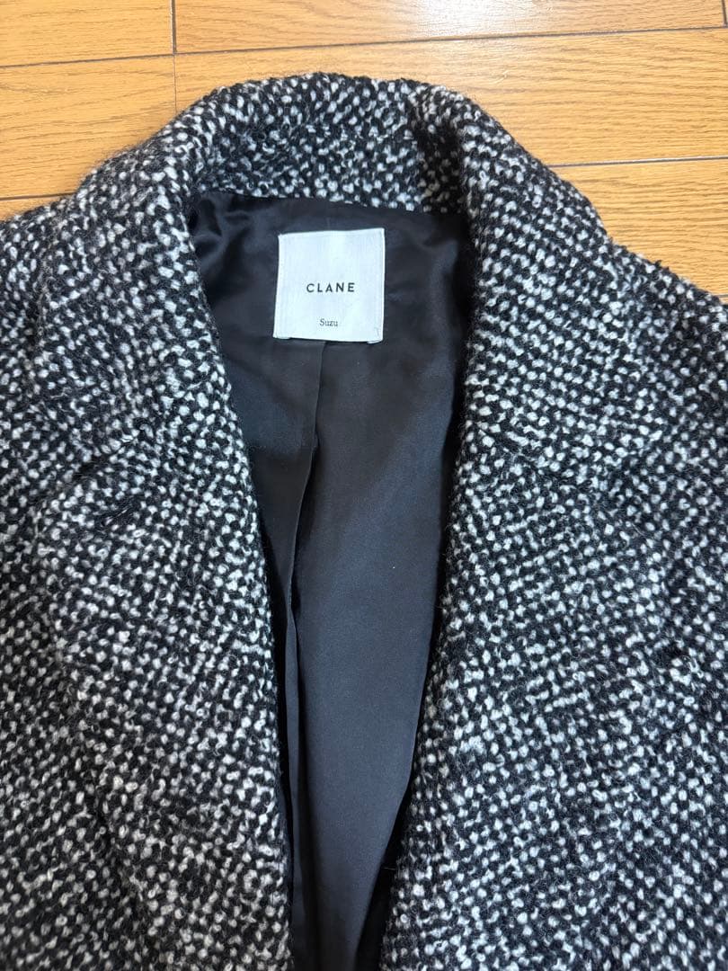 SuzuHirose×CLANE MIX COLOR OVER COAT クラネ