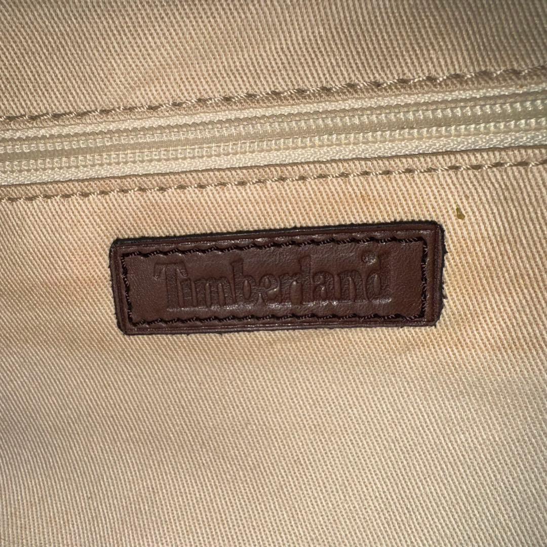 希少 Timberland ティンバーランド ボストンバッグ レザー キャンバス