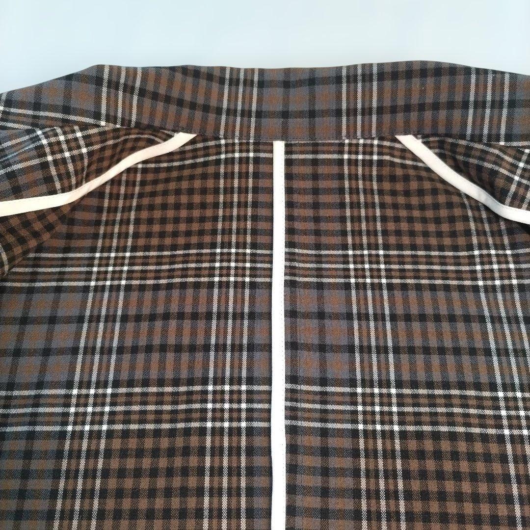 yukariさま専用〈手洗い可能〉ウール混 チェック ダブルボタン ジャケット