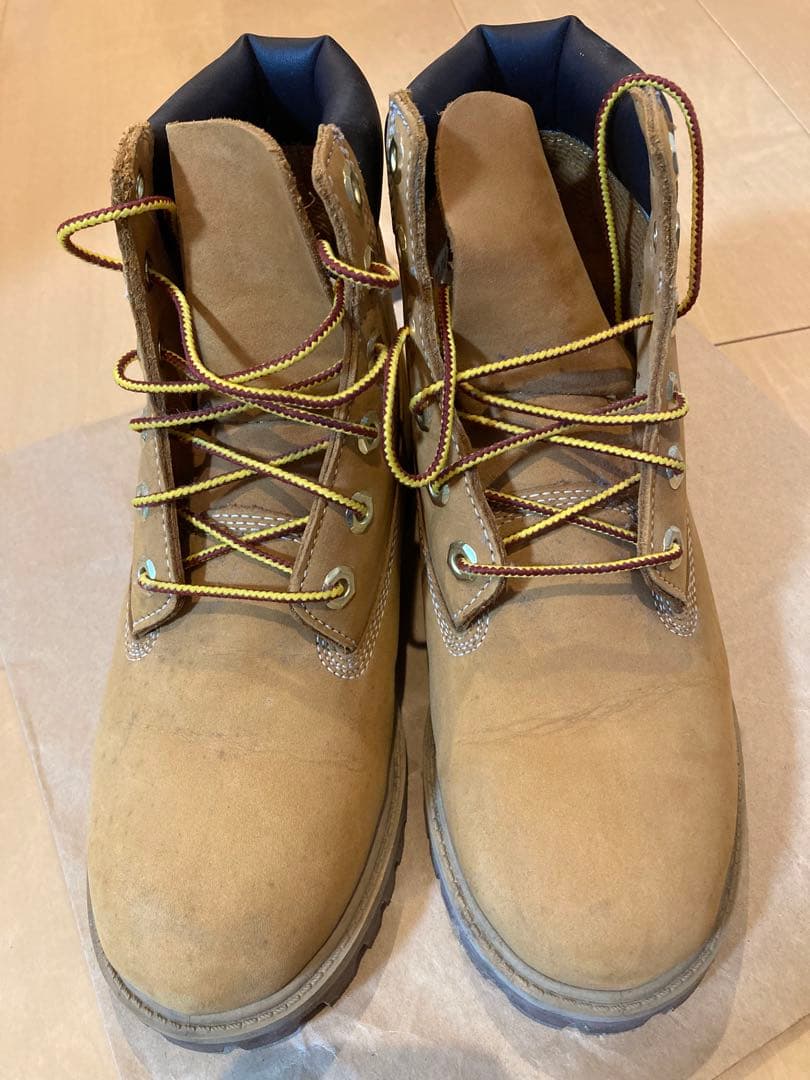 Timberland ベージュ ワークブーツ