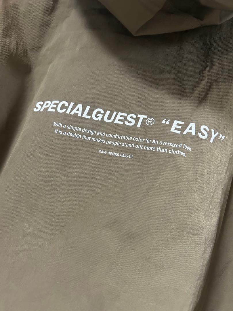 specialguest EASY アノラックパーカー　『土日最終値下げ』