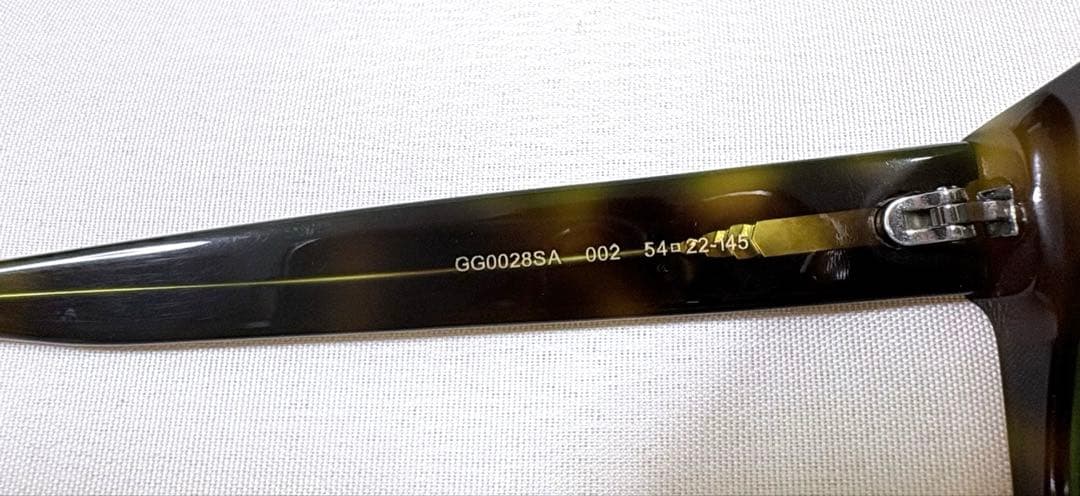 GUCCI gucci グッチ　サングラス　GG0028SA アジアンフィット