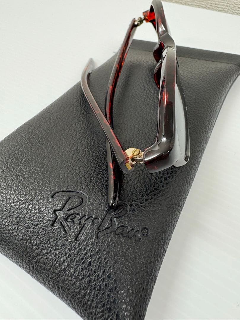 レイバン RayBan サングラス　べっ甲　ケース付き
