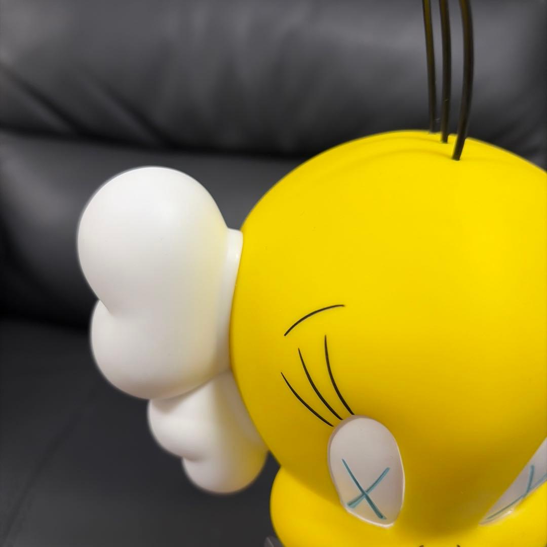 KAWS ORIGINALFAKE トウィティー 黄色 カウズ メディコムトイ