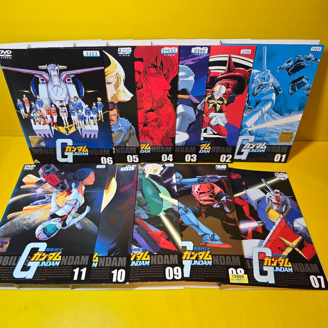 機動戦士ガンダム DVD 全11巻セット