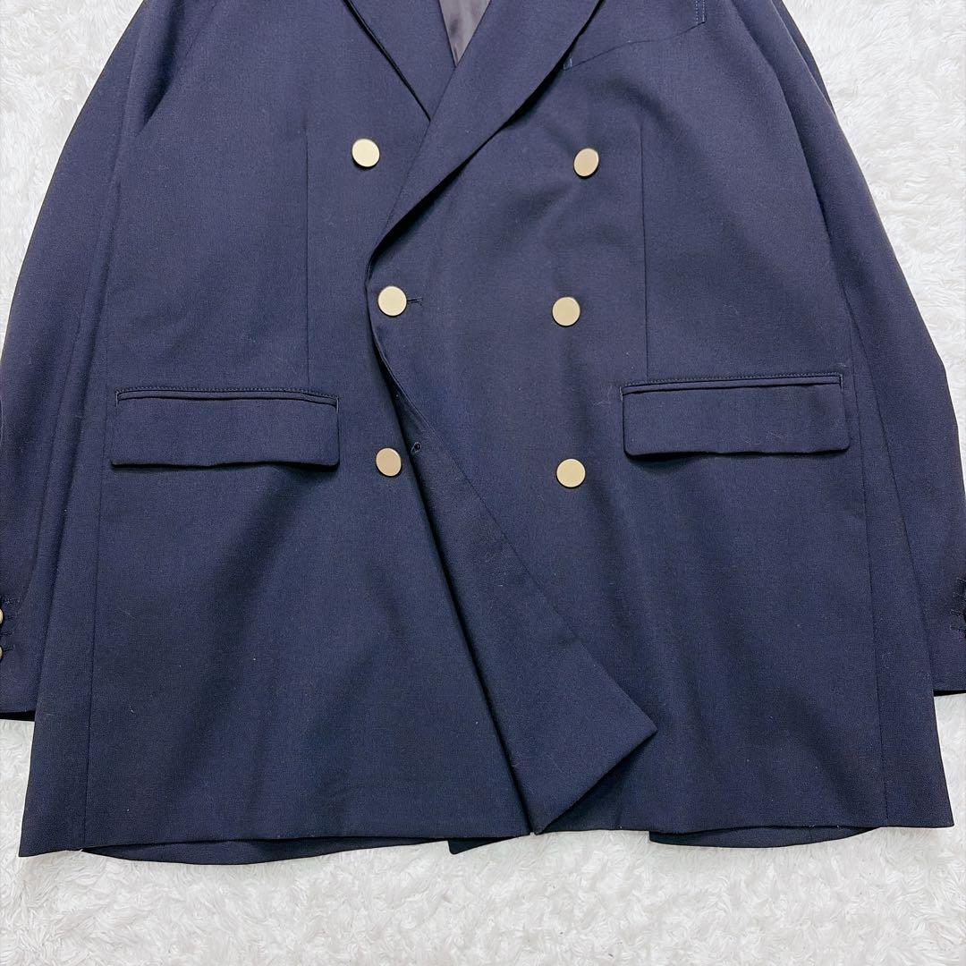 【断捨離うさぎ】MAISON SPECIAL 紺ブレ ダブルブレストブレザ