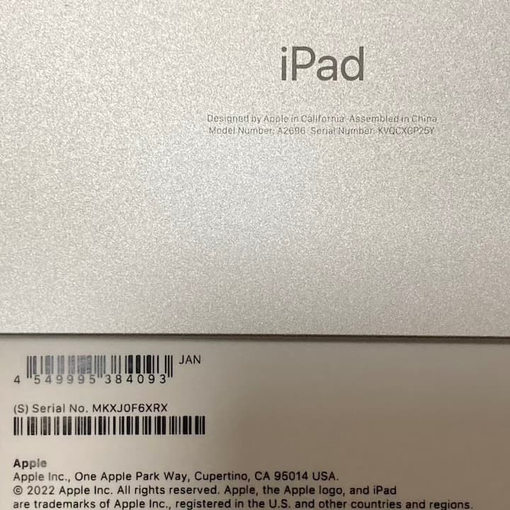 iPad（第10世代）Wi-Fi 64GB シルバー 美品 付属品完備
