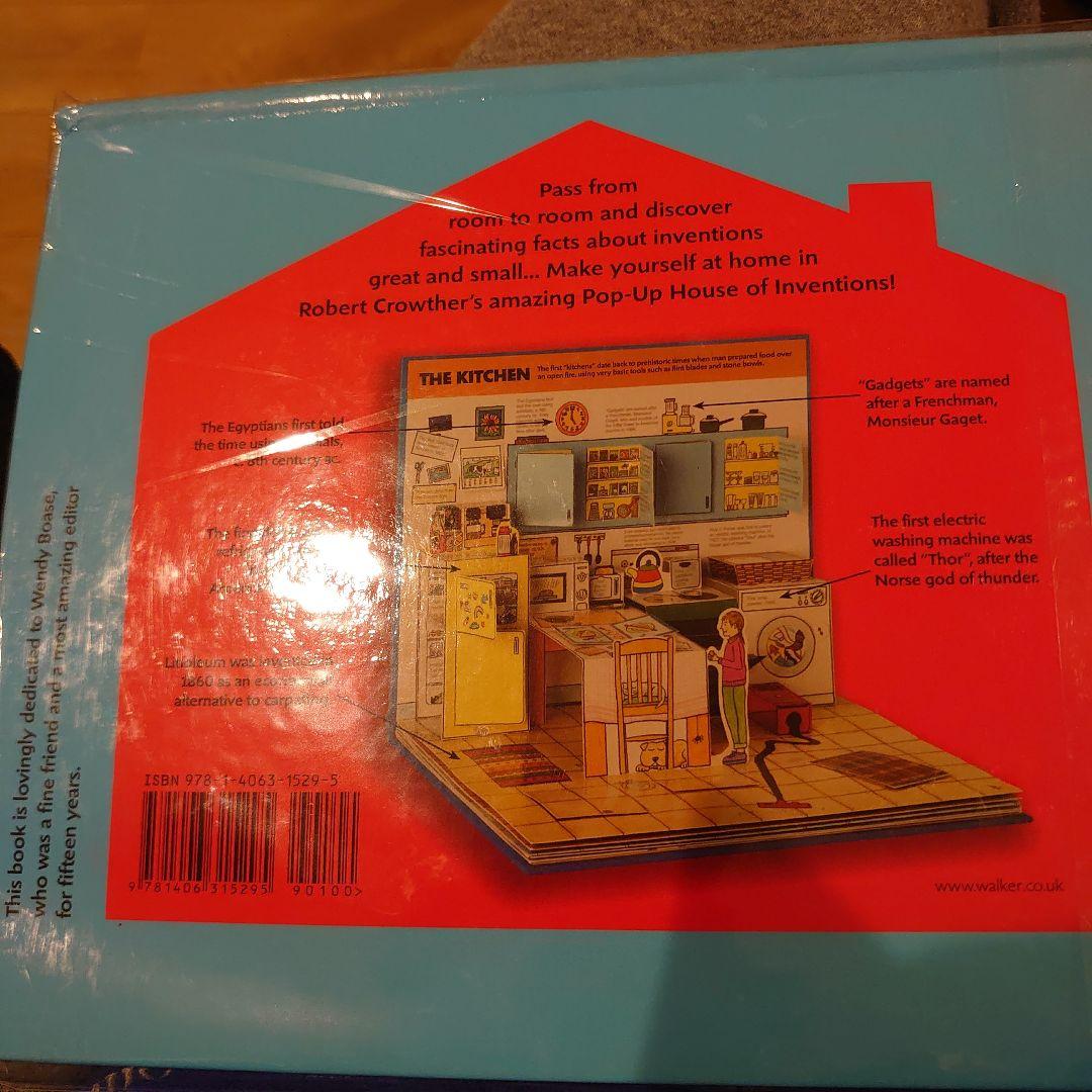 絵本・児童書 POP-UP HOUSE OF INVENTIONS