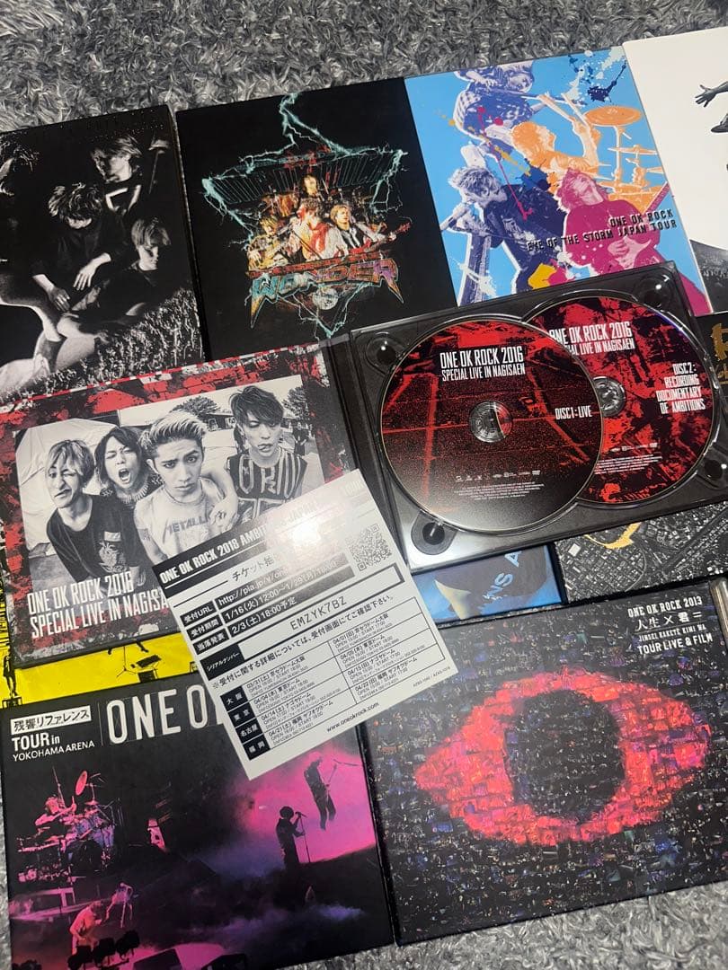 I　ONE OK ROCK アルバム・DVDセット