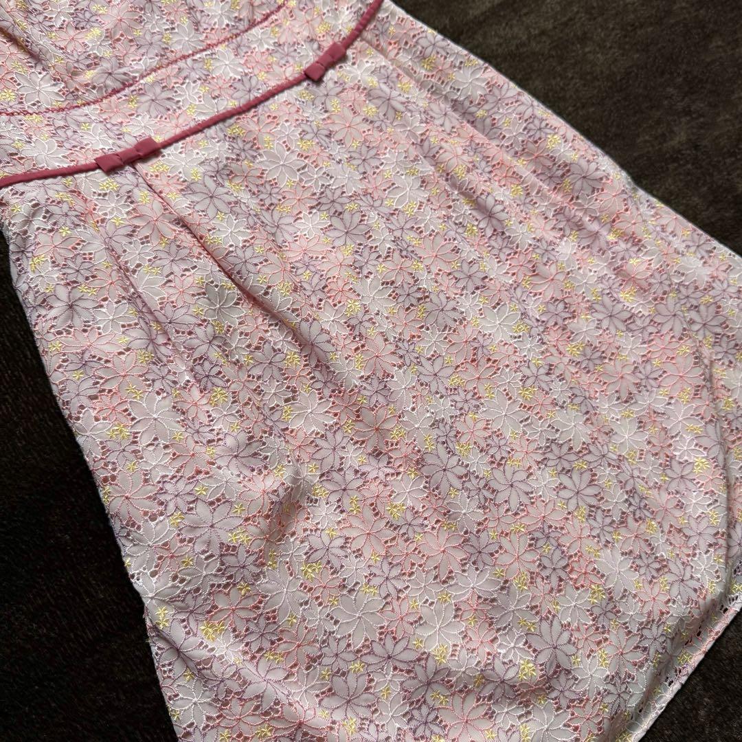 TOCCA トッカ OCEAN オーシャン刺繍ドレス ピンク 6