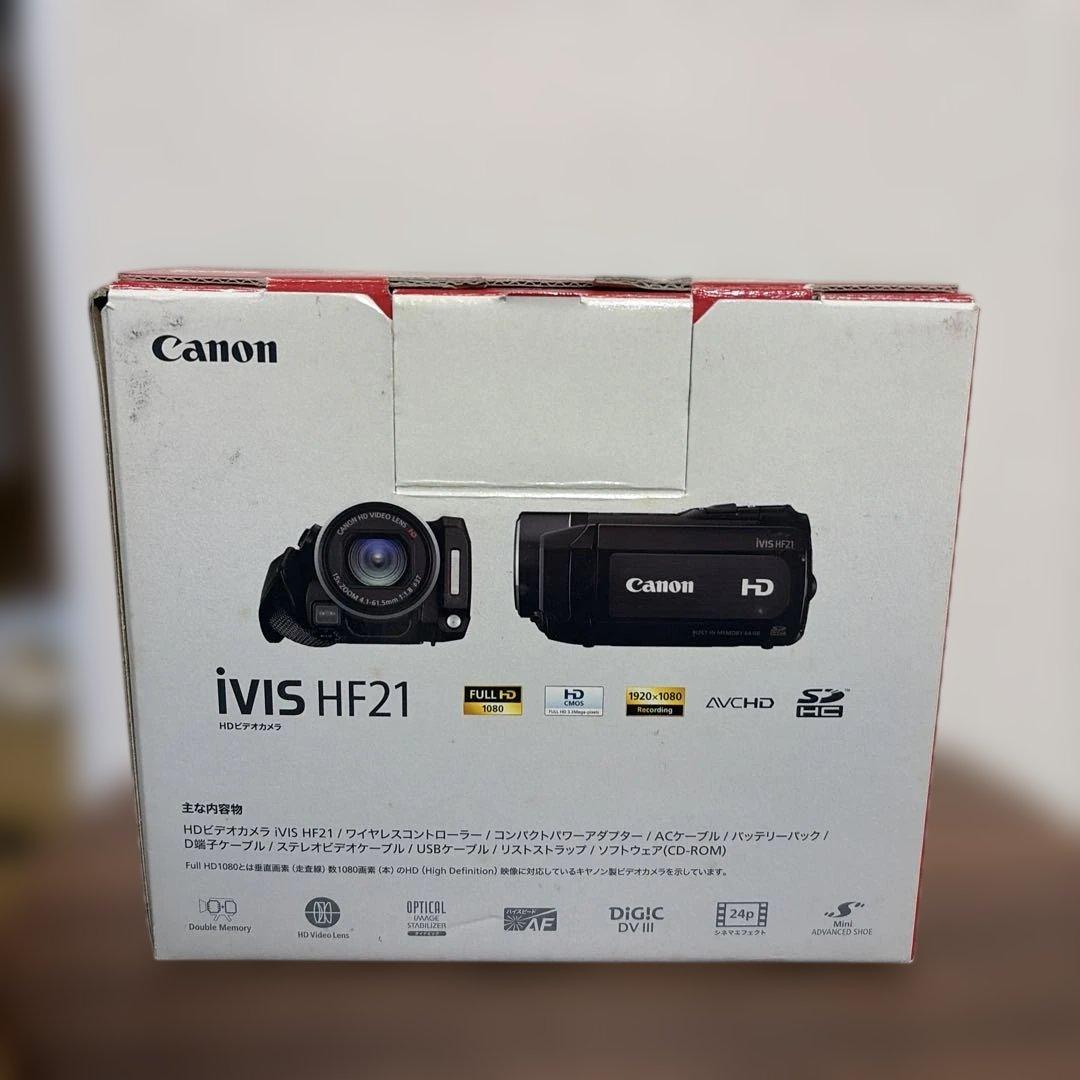 【ビデオカメラ】 Canon iVIS HF21