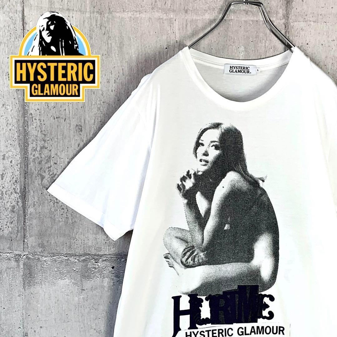 人気デザイン】ヒステリックグラマー Tシャツ ヒスガール ロゴ プリント L