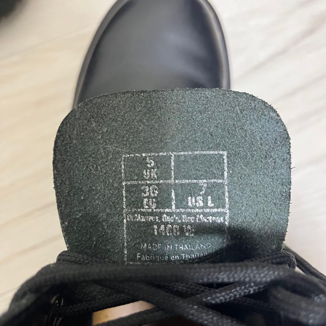 美品　23.5cm ドクターマーチン 8ホール ブーツ Dr.Martens 黒