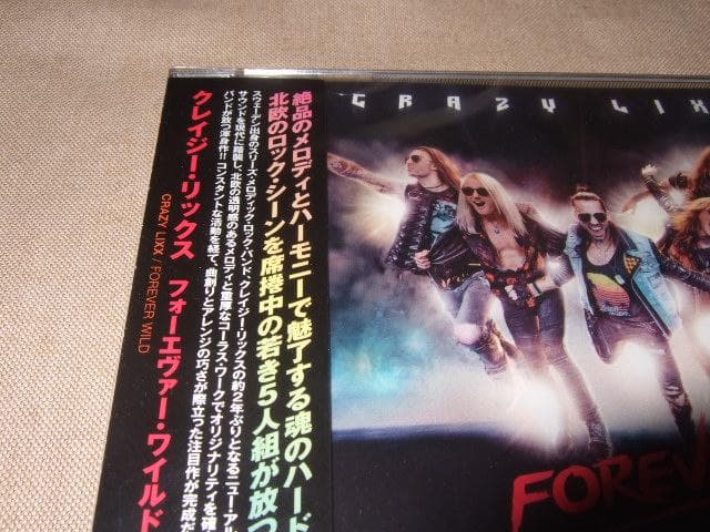 CRAZY LIXX,メロハー,新品,クレイジー・リックス,スリーズ・ロック