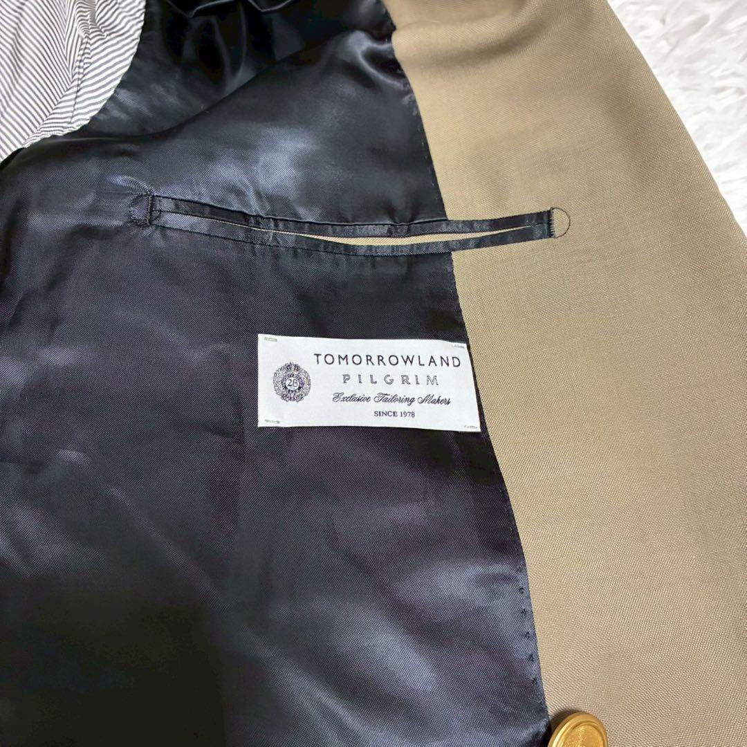 未使用品/XXL トゥモローランド ピルグリム　ブレザー　金ボタン　カーキ