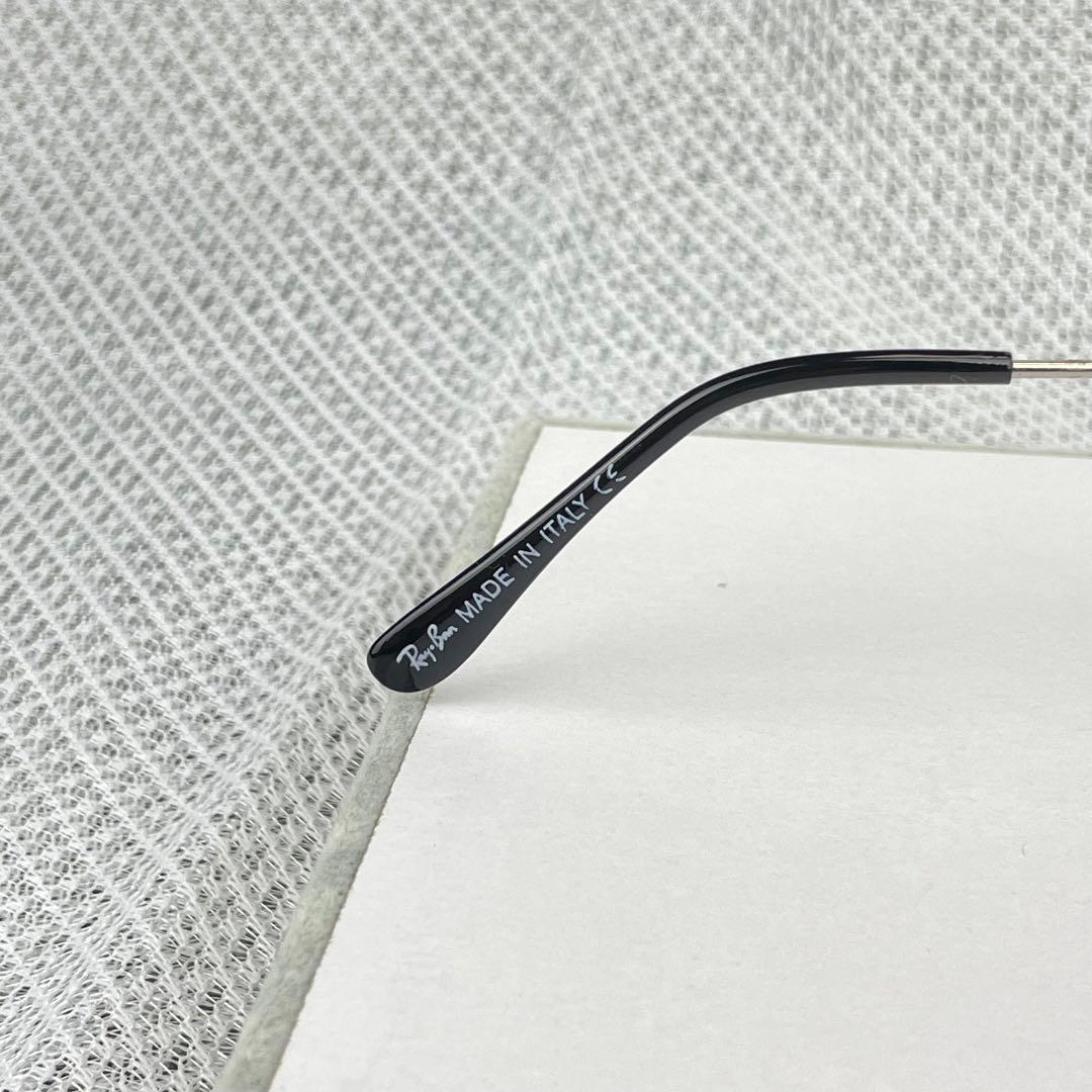美品✨レイバン✨アビエーター✨ティアドロップ✨パイロット型✨シルバー✨ミラー✨銀