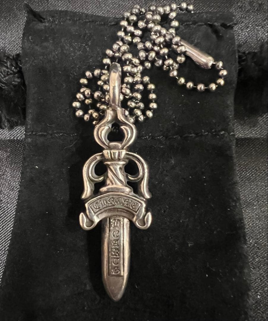 H Chrome Hearts ダブルダガー ペンダント