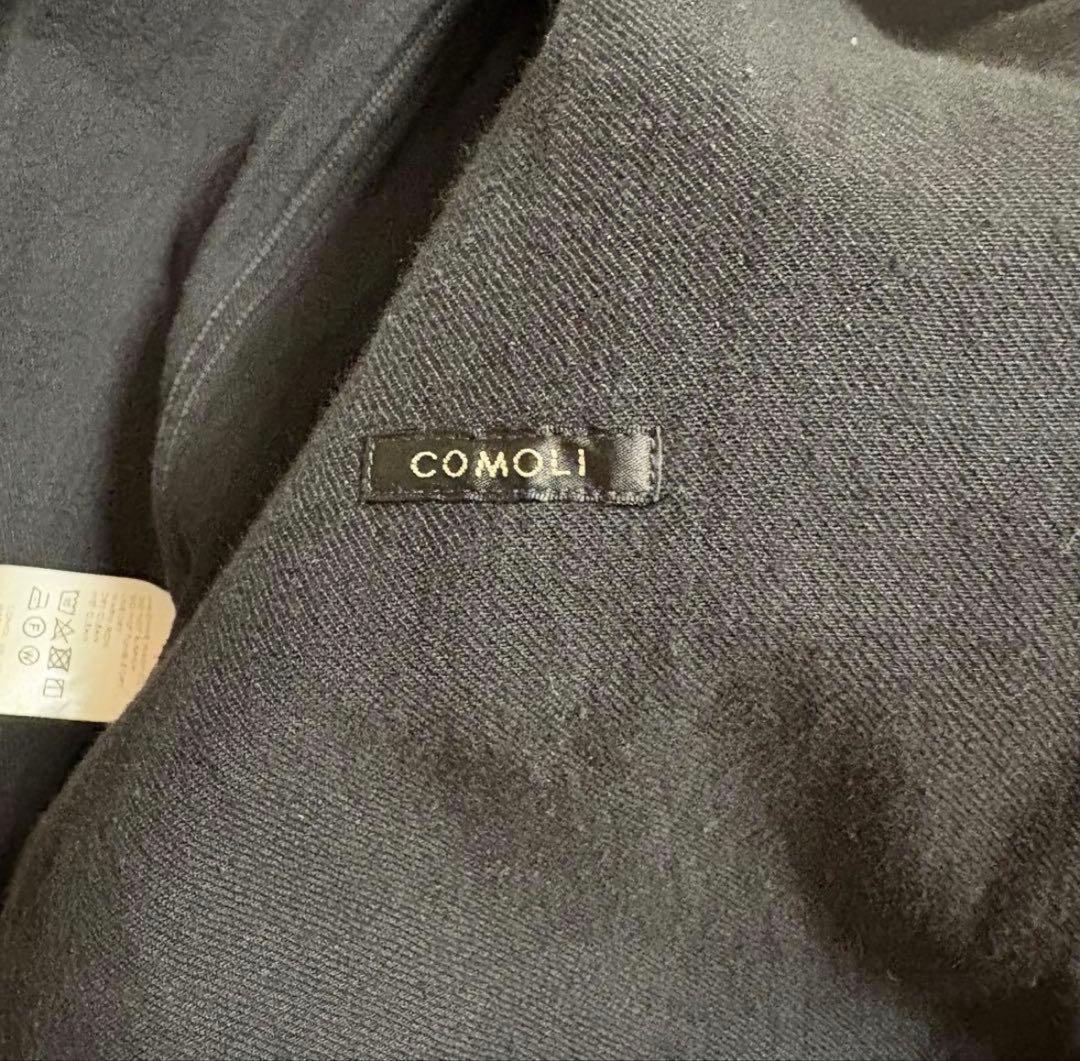 COMOLI（コモリ）　デニムワークジャケット　ブラック　２
