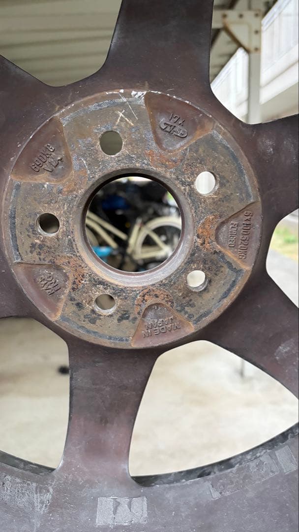 Rays te37 pcd100 17インチ　7.5J