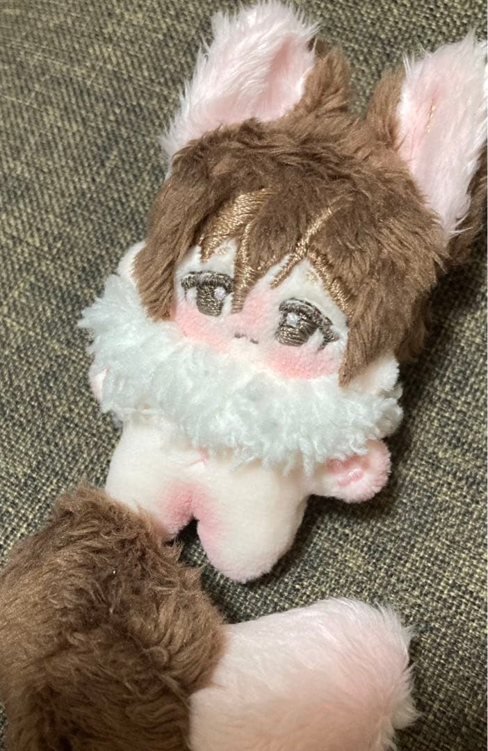 自作ぬいぐるみ・イチゴチョコミルクくん2