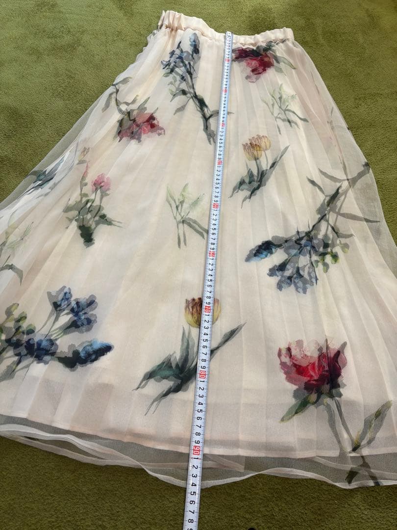 AMERI SOFIA ORGANZA LAYERED SKIRT★M